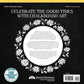 Chalk-Style Good Times Deluxe Coloring Book