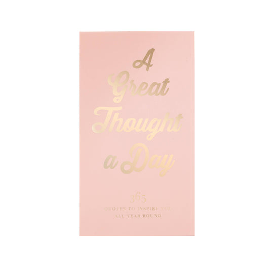 "A Great Thought A Day" Inspirational Note Pad