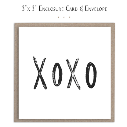 XOXO Kiss Hug - Mini Card