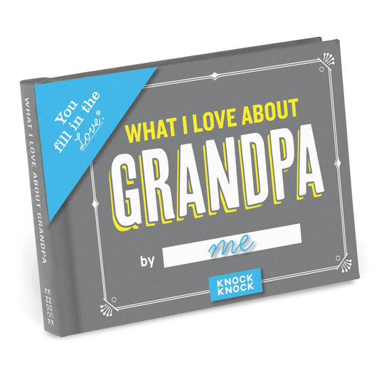 What I Love about Grandpa-Fill in the Love® Book