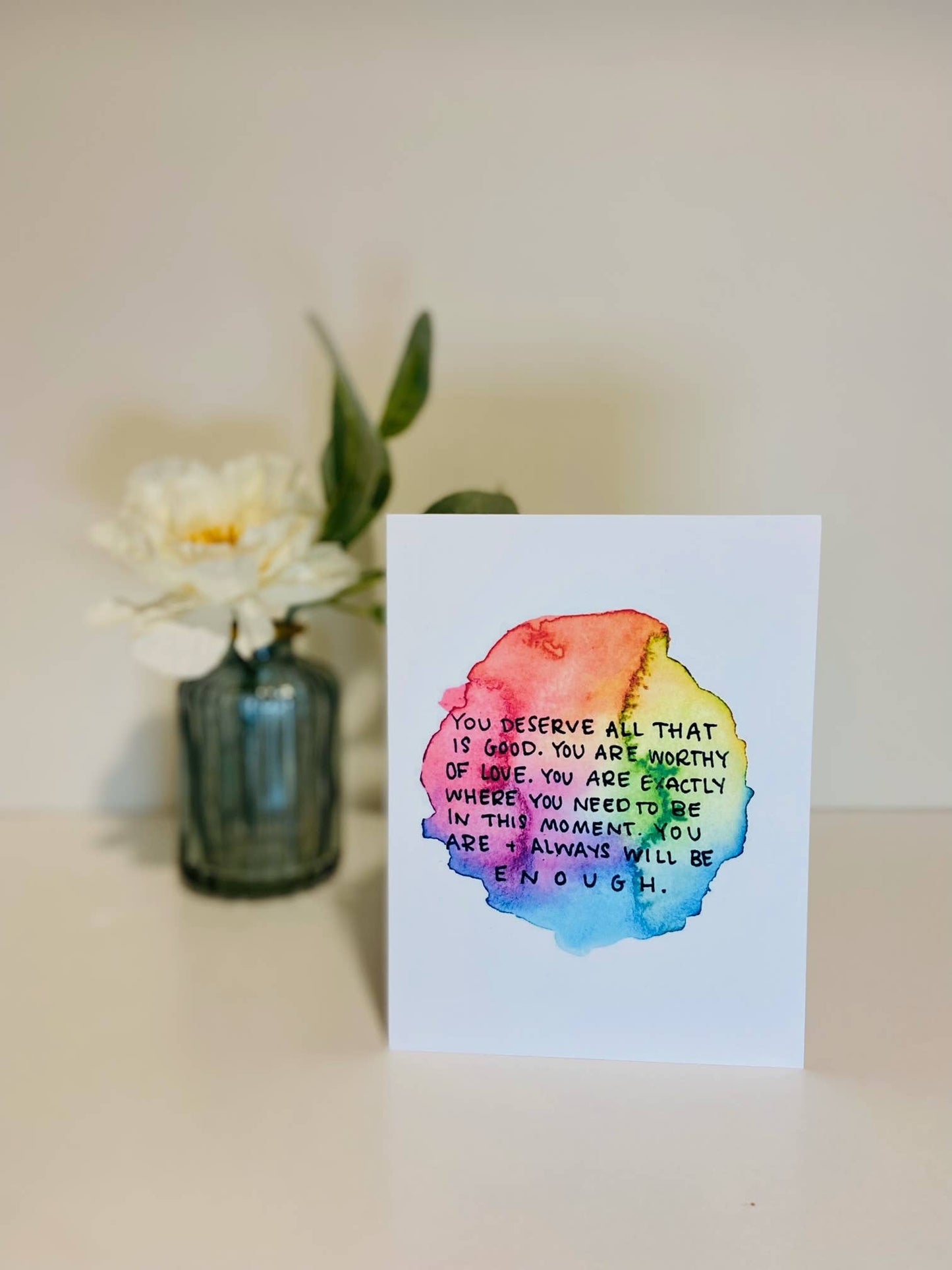 You Are Enough | Greeting Card