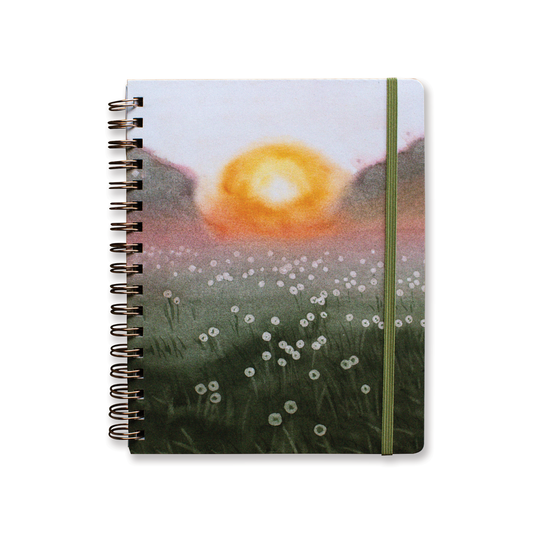 Dewy Morning Hardcover Spiral Sketchbook
