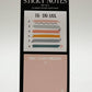 To Do List Post Its