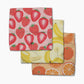 Favorite Fruit Geometry Dishcloth Set