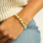 Enjoy the Journey - Engraved Bangle Bracelet