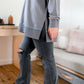 Grateful 3D Embroidery - Light Weight Stitch Sweatshirt