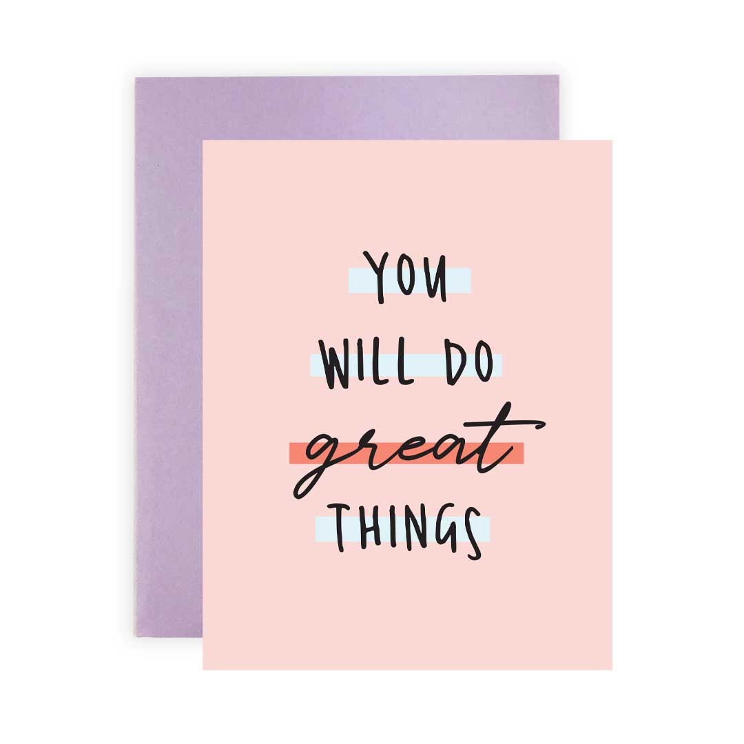 Do Great Things | Card