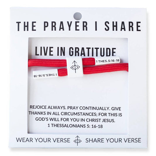 Live In Gratitude  |  Bracelet