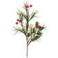 Pine And Holly Floral Pick