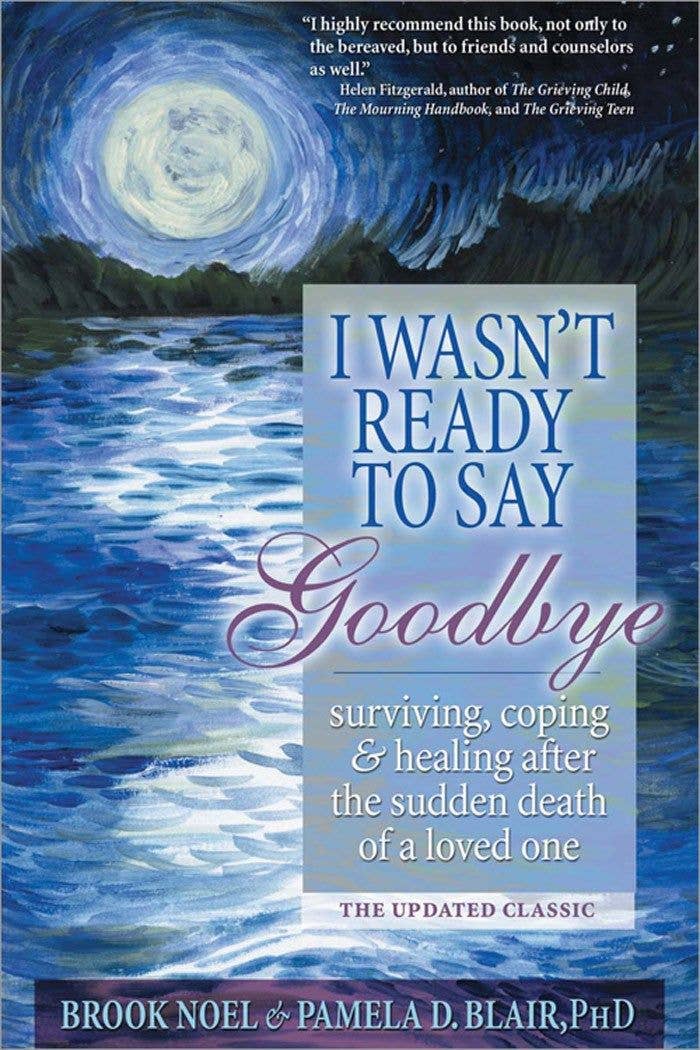 I Wasn’t Ready to Say Goodbye Book