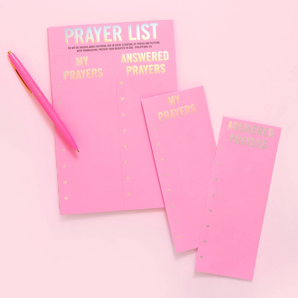 "Prayer List" Notepad