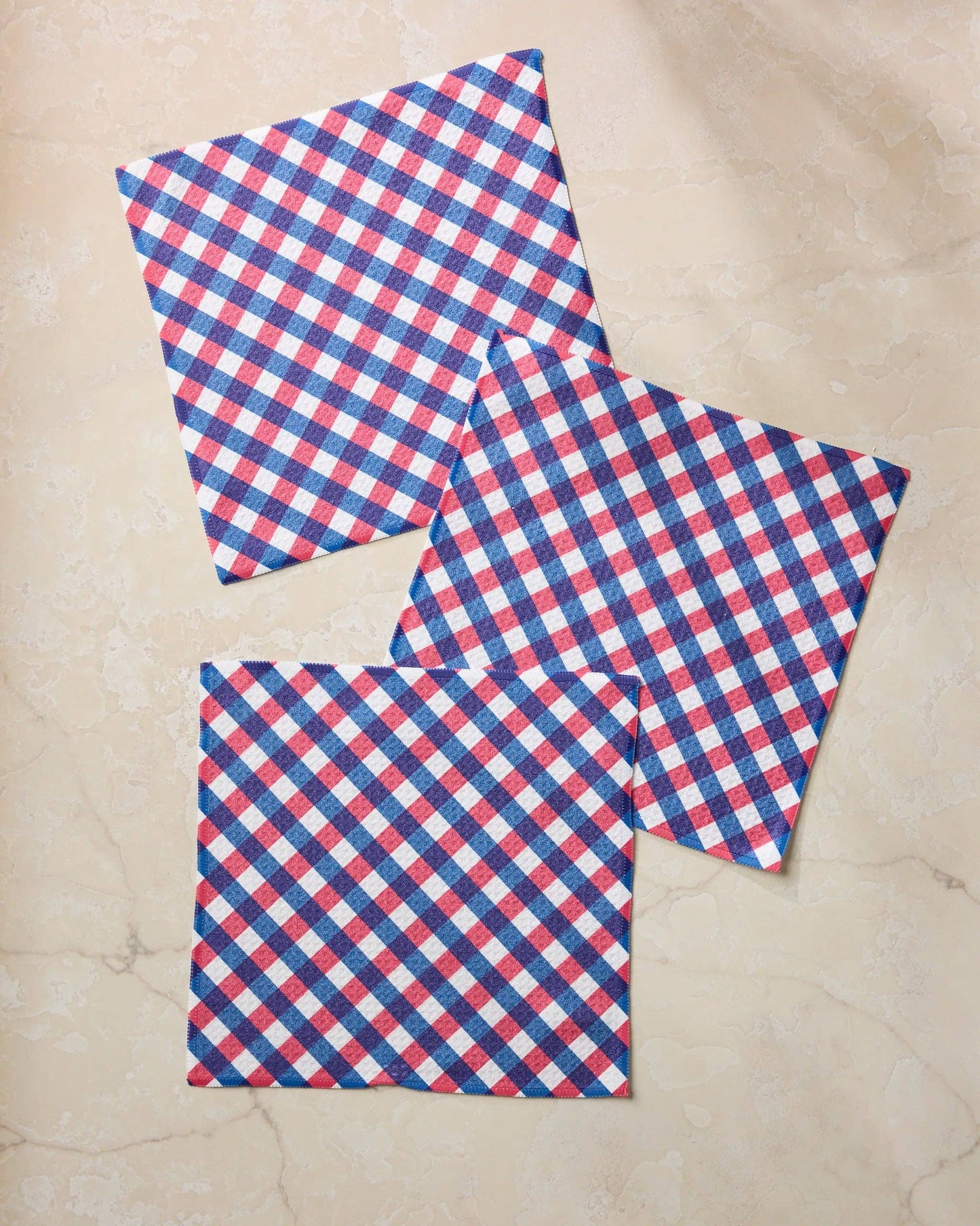Heritage Check Dishcloth Set