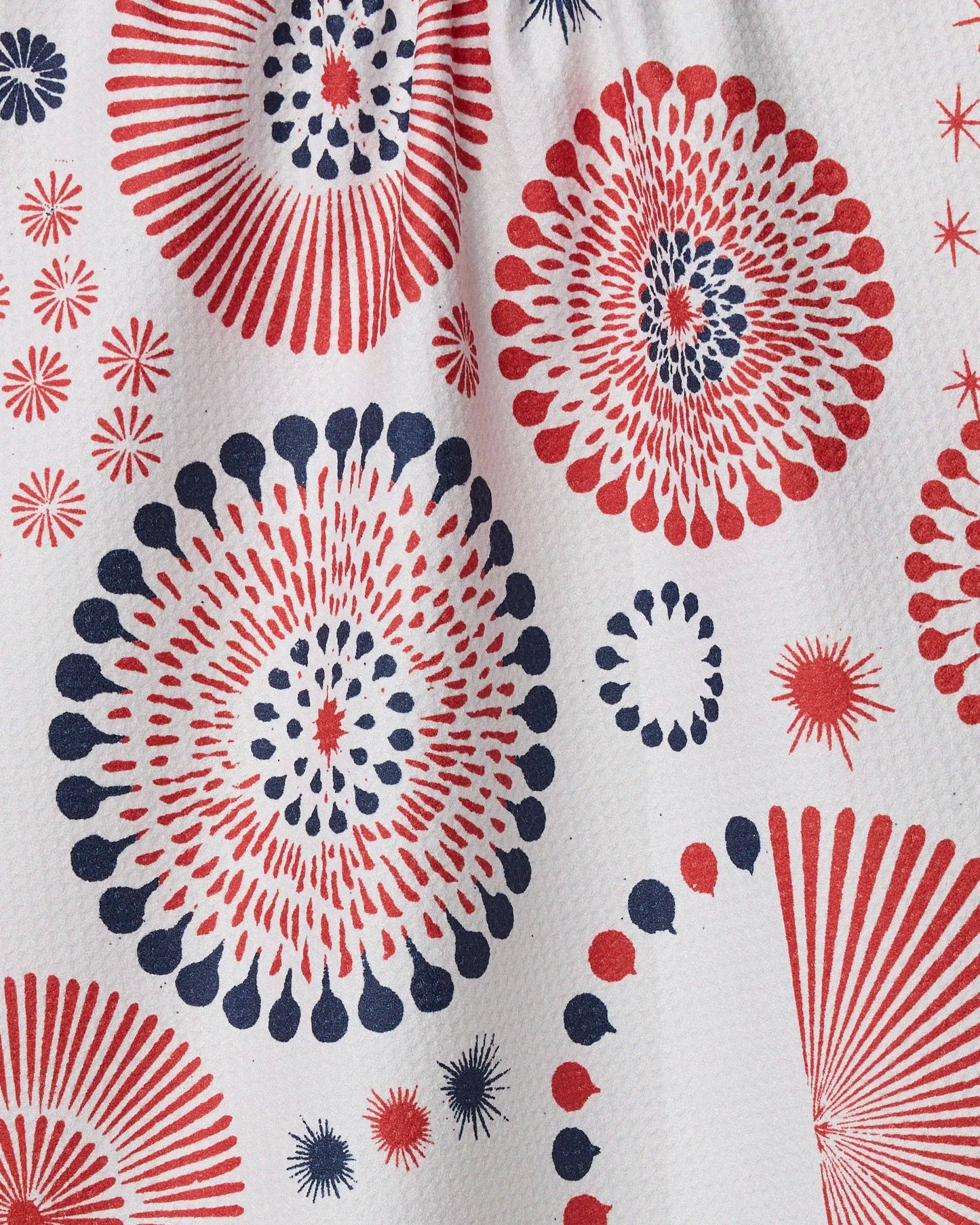 Freedom Sparks Geometry Tea Towel