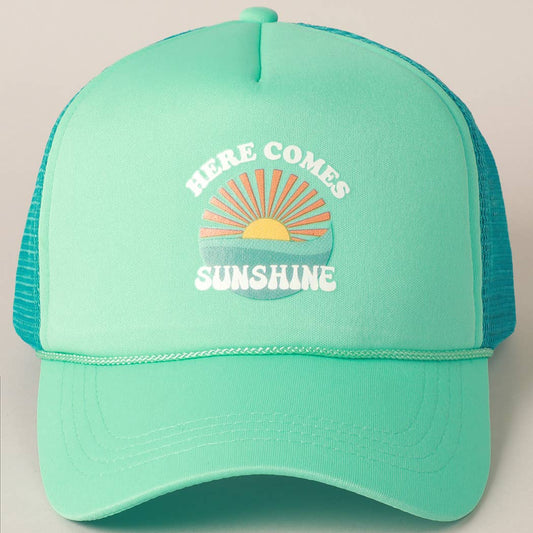 Sunshine Design Trucker Hat
