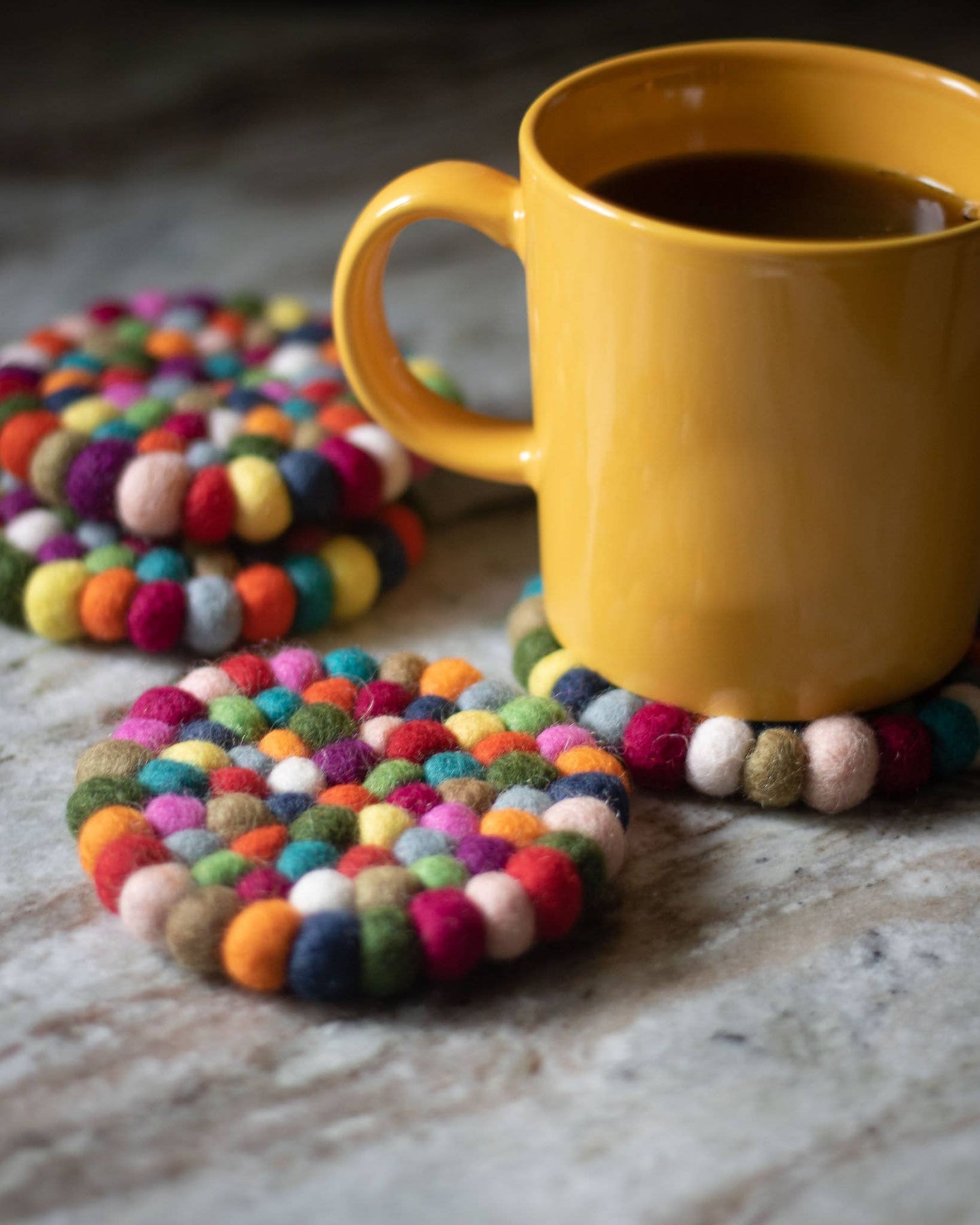 Boho Eco Coasters and Trivets