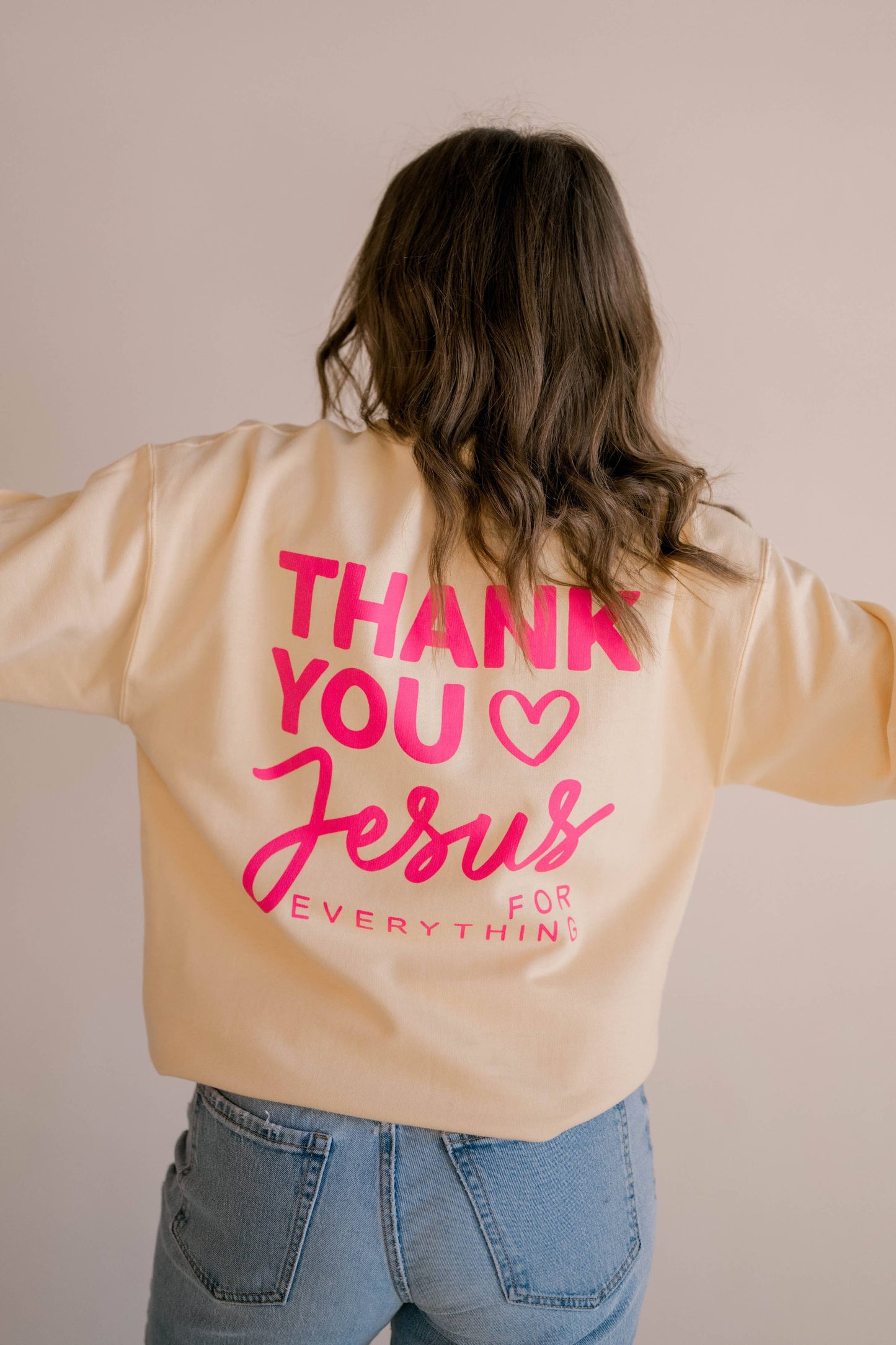 Thank You Jesus Sweatshirt