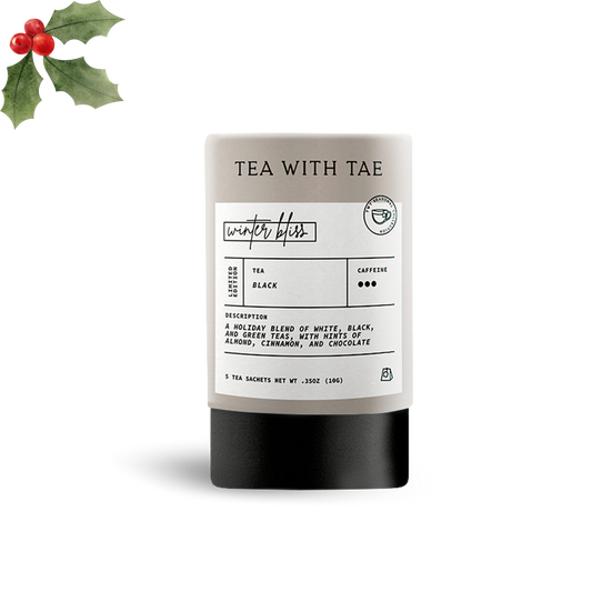 Winter Bliss Holiday Mini Tube Gift (5 tea bags)