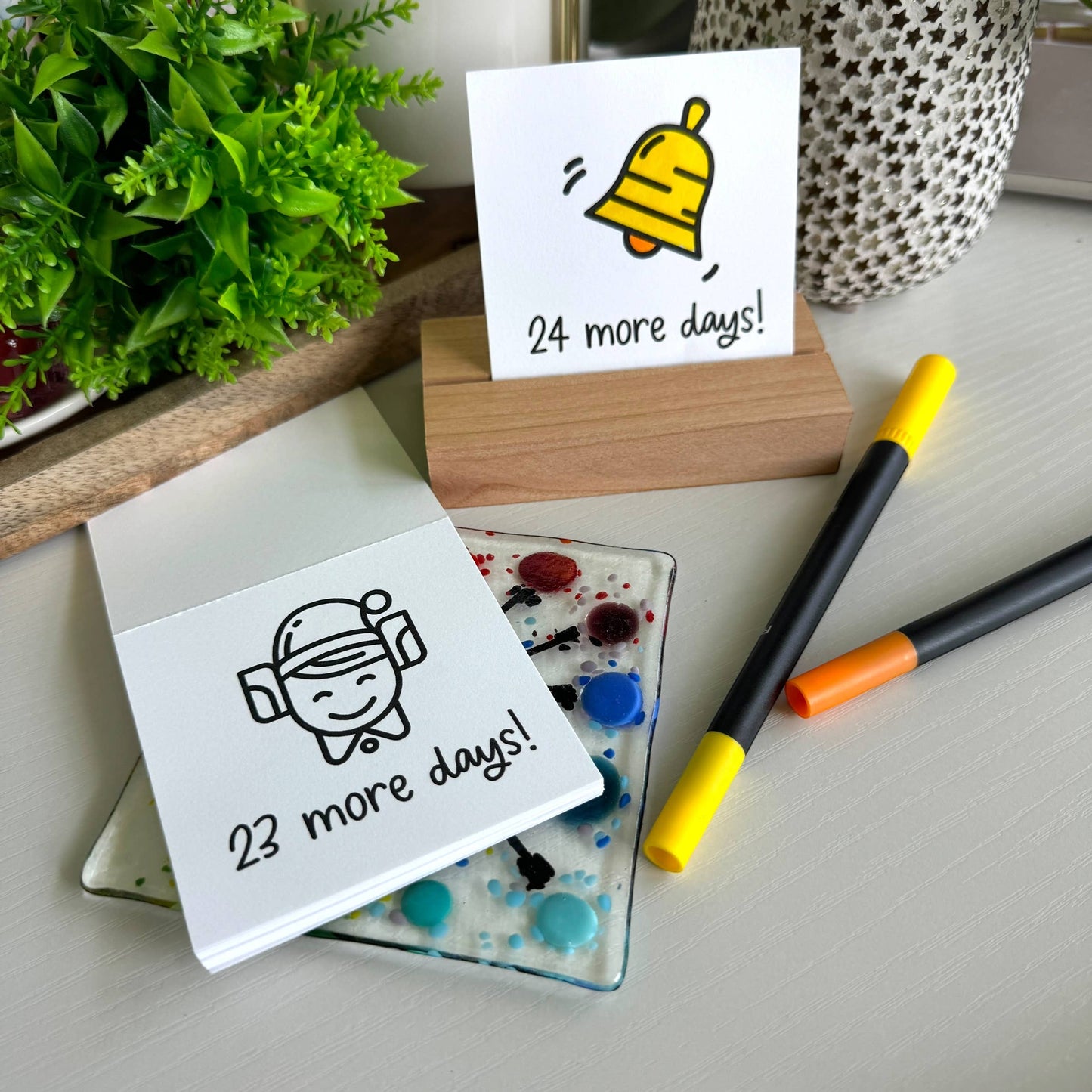 Color Your Own Advent Calendar Mini Coloring Book