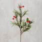 Pine And Holly Floral Pick