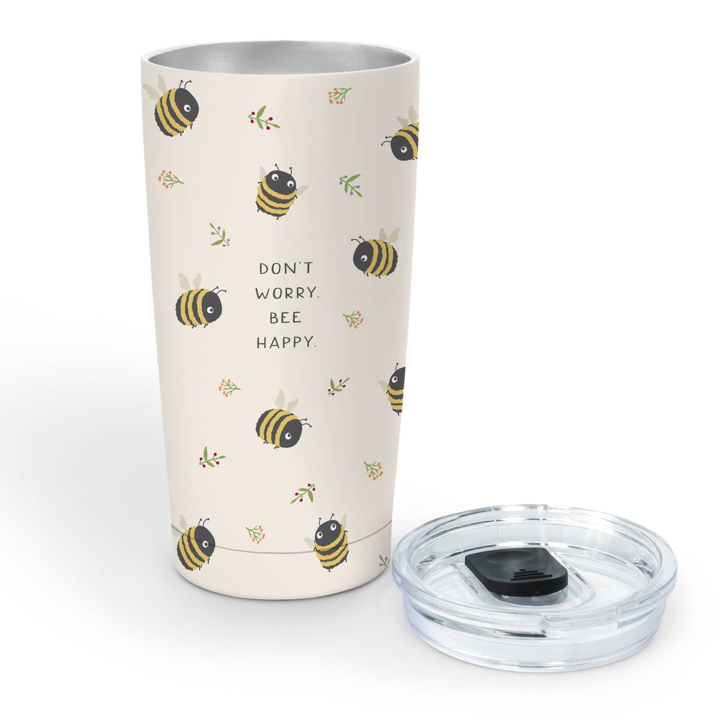 Don't Worry. Bee Happy. Tumbler