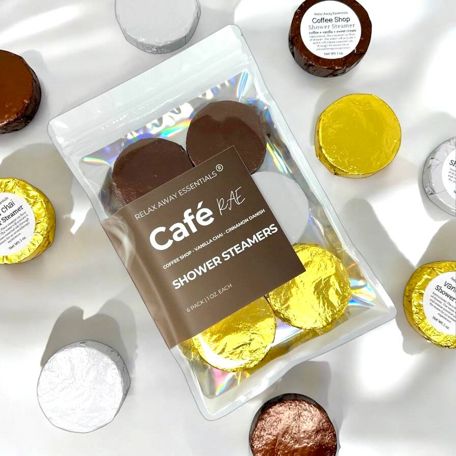 Cafe RAE Shower Steamers 6 Pack