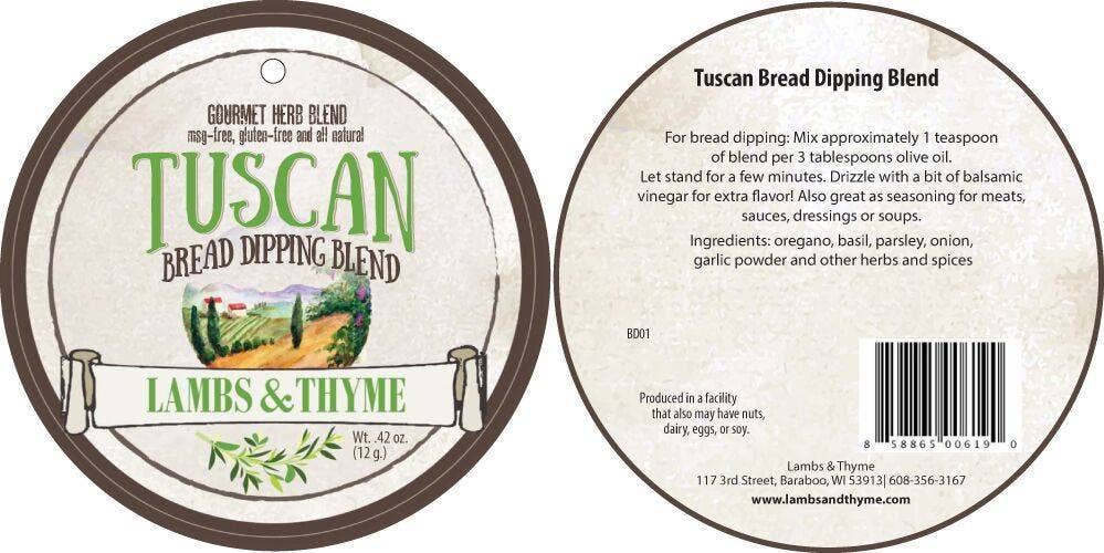 Tuscan Bread Dipping Blend Mix