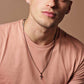 Small Black Cross for Men
