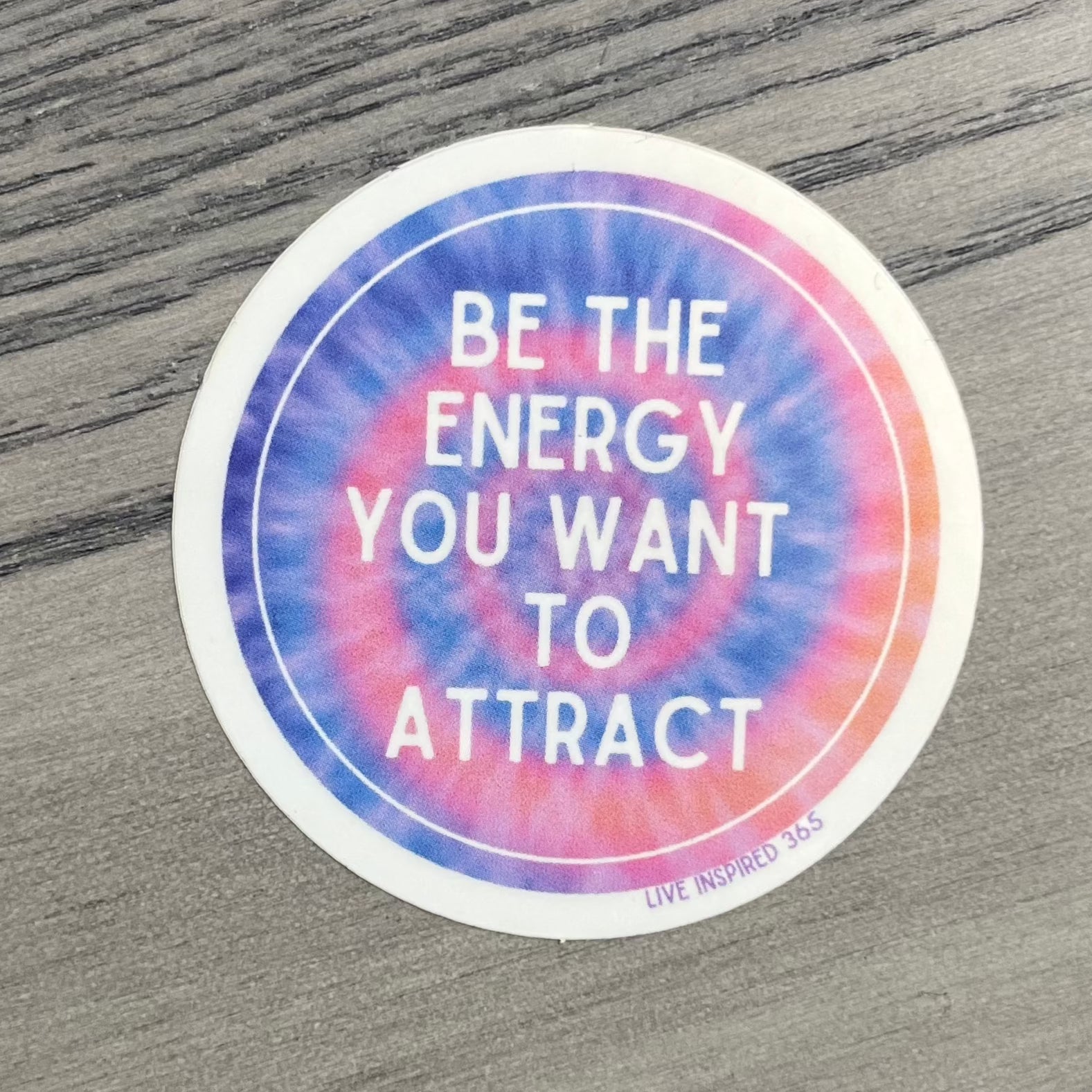 Abc Energy Sticker Be the Energy | Sticker – live inspired 365