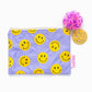 Medium Smiley Zippered Pouch