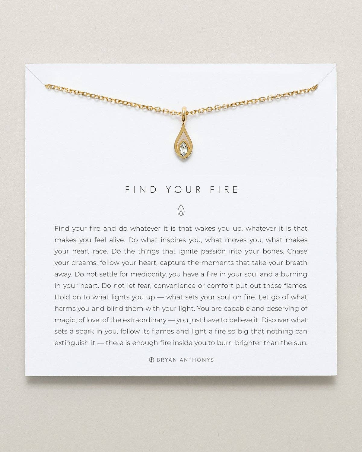 Find Your Fire Necklace