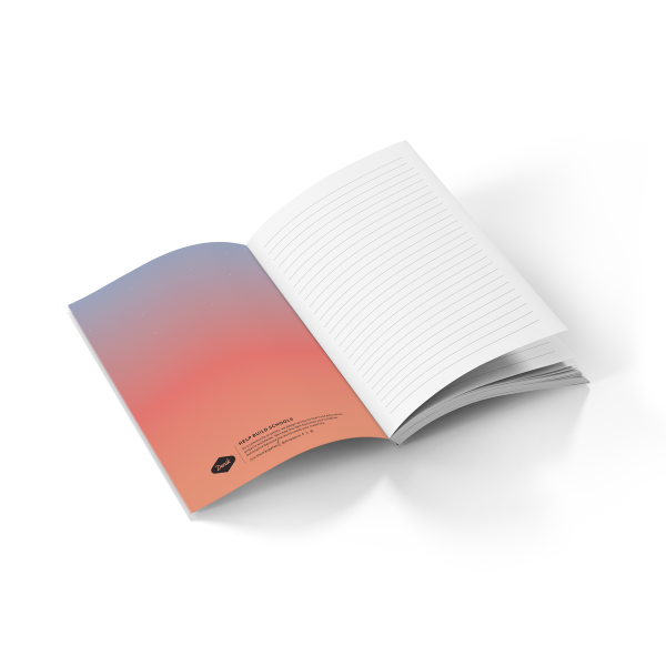 Sunset Mountain Layflat Notebook