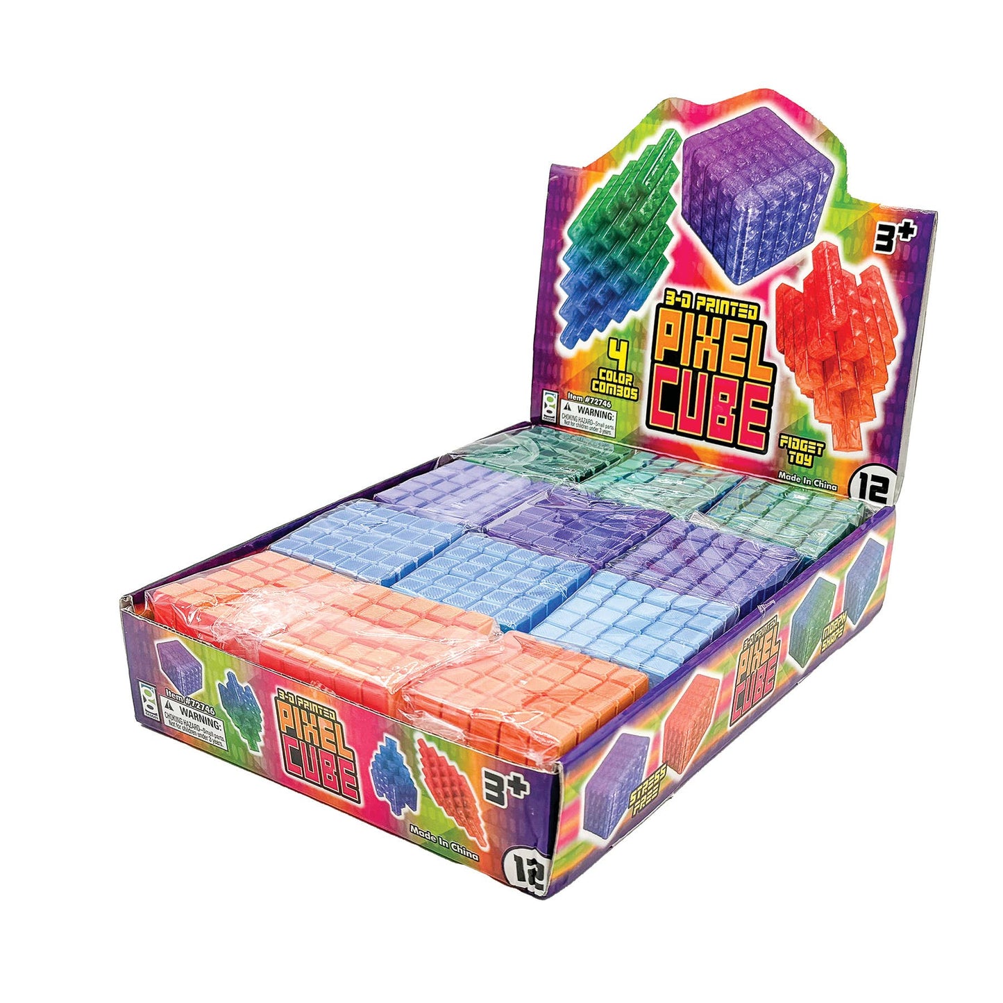 Pixel Cube Fidget Toy