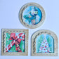 Vintage Style Retro Christmas Magnets