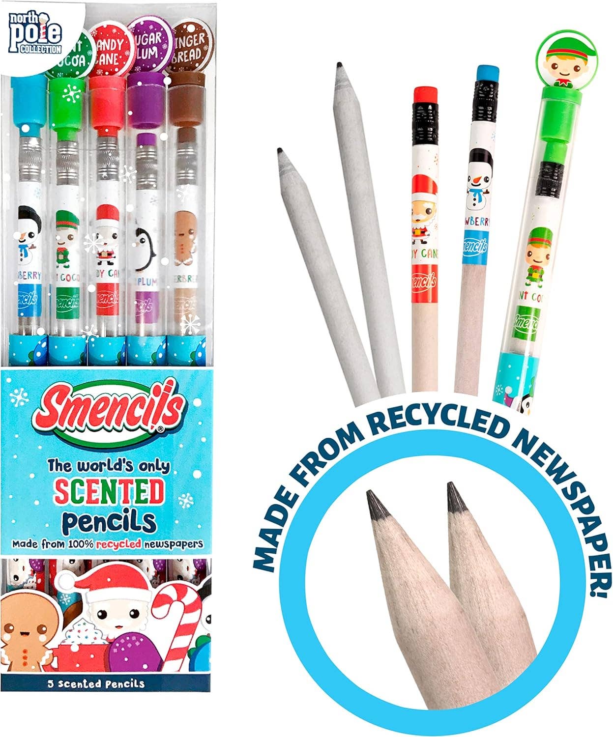 Holiday Smencils Scented Pencils