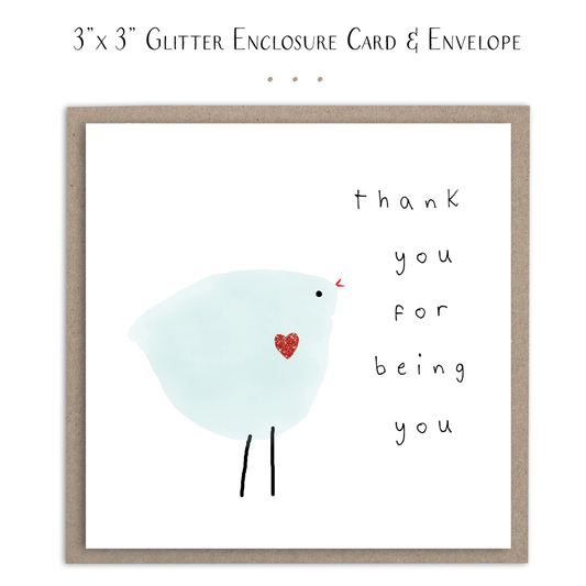 Thank You For Being You - Mini Card