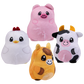 Sugar Squeeze Plush Farm Animal Stress Balls