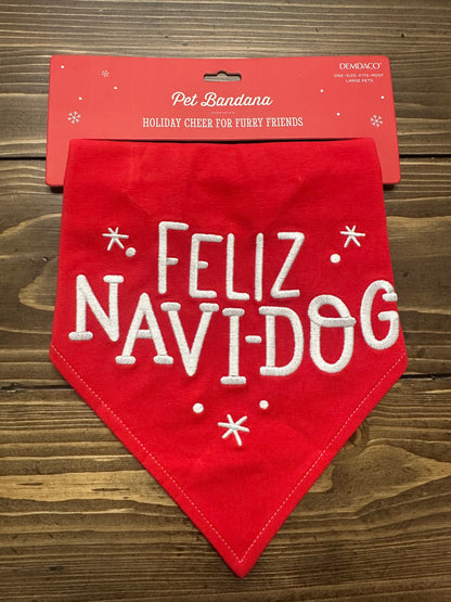 Happy Howlidays Dog Bandanas