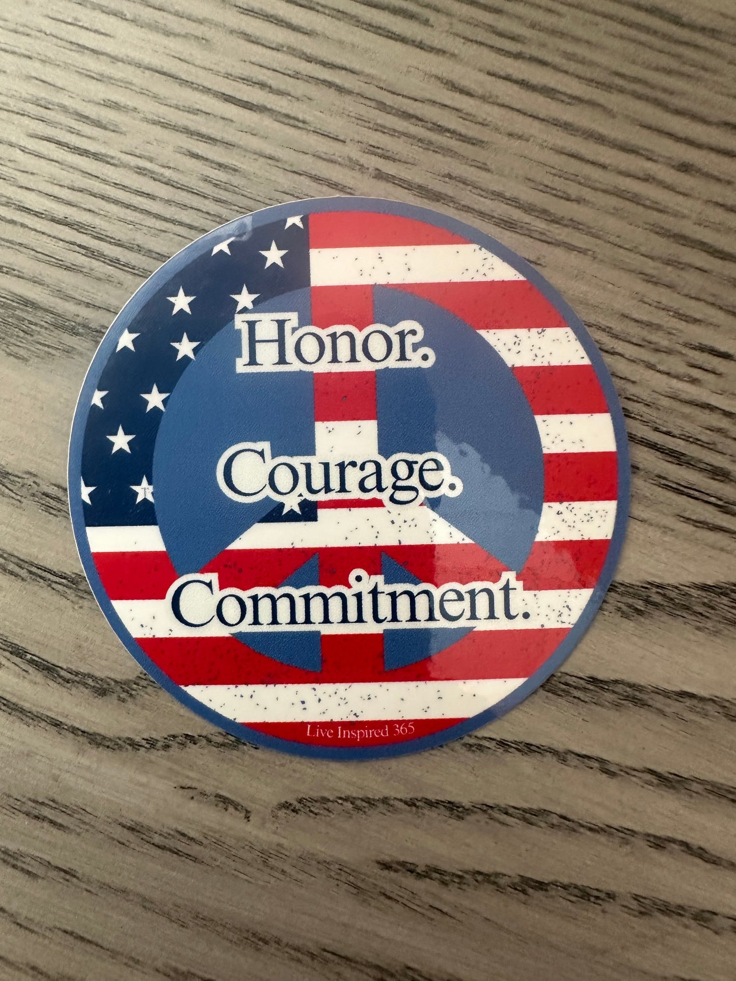 Honor. Courage. Commitment. | Sticker