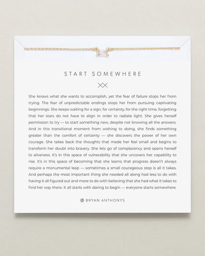 Start Somewhere Necklace