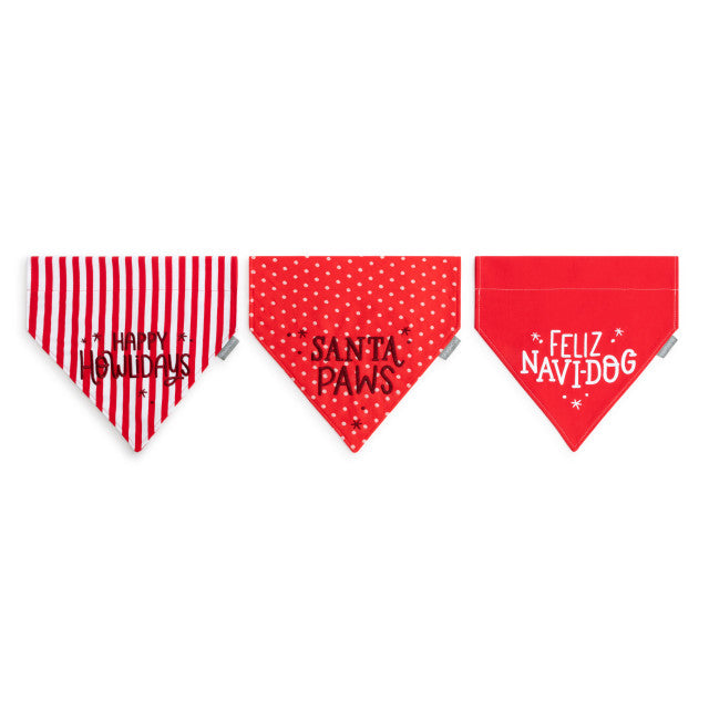 Happy Howlidays Dog Bandanas