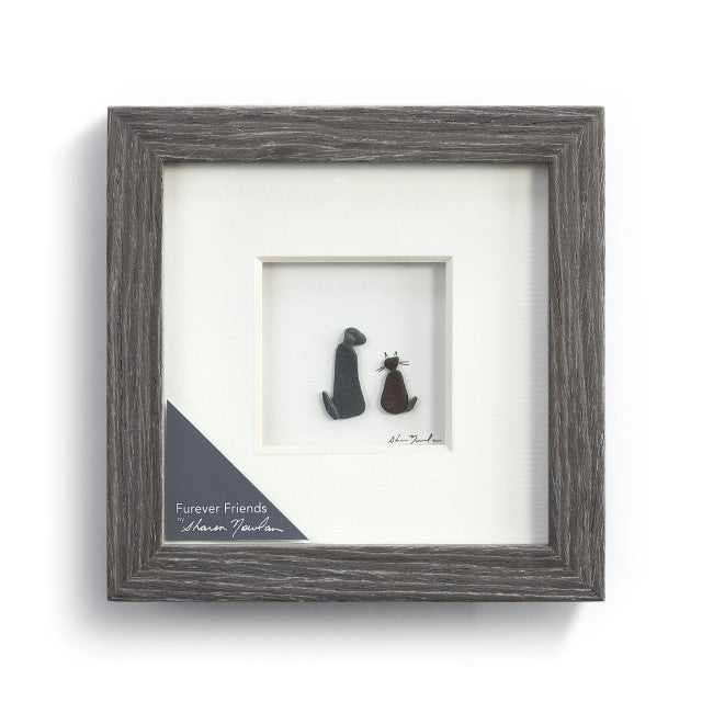 Furever Friends Gray Wall Art