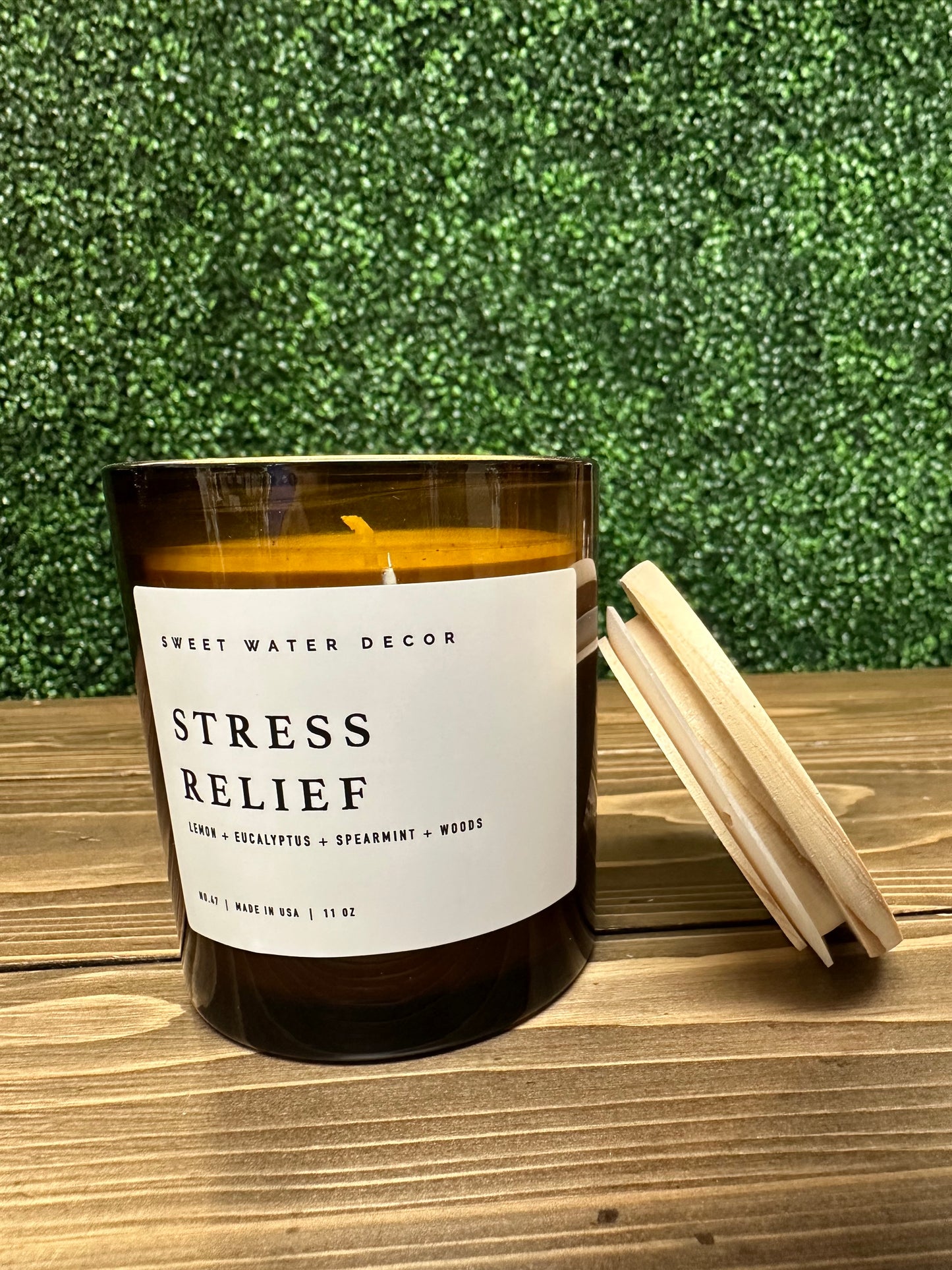 Stress Relief Soy Candle