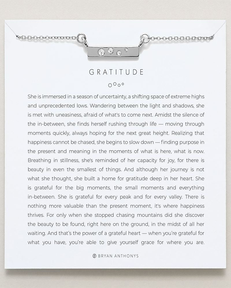 Gratitude Necklace