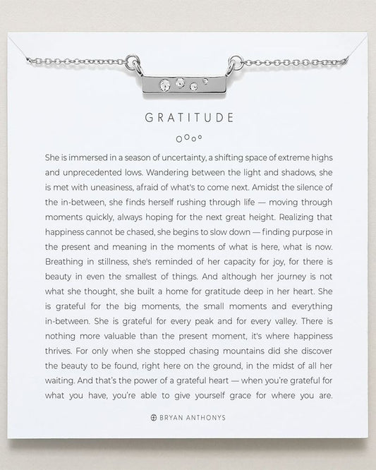 Gratitude Necklace