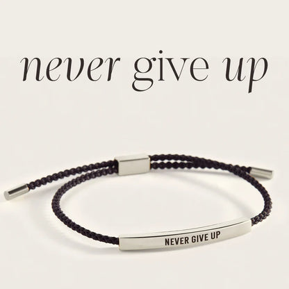 Never Give Up - Inspire Bracelet