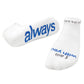 "I am always with you" - notes to self socks