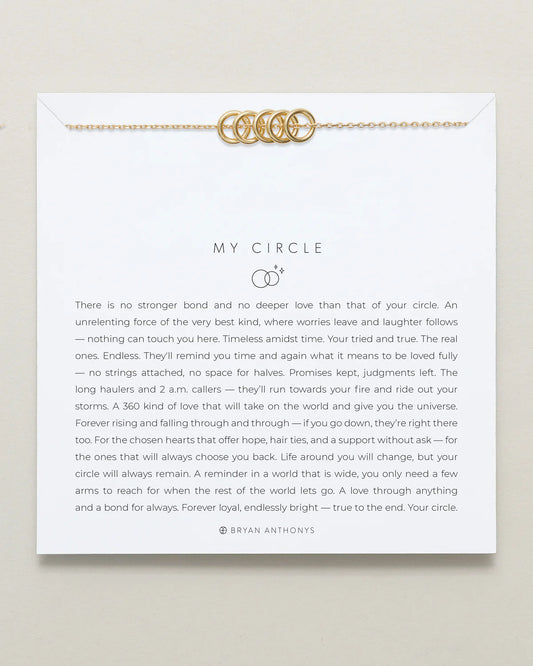 My Circle Dainty Necklace