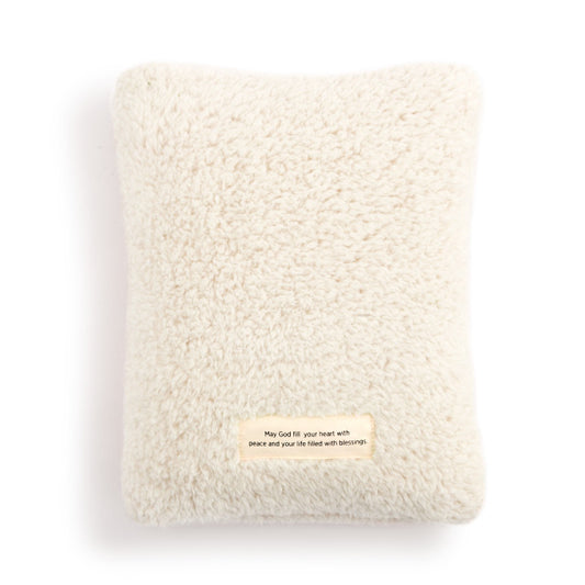 Cream Prayer Pillow - Faith