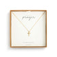 Wrapped in Prayer Dainty Cross Necklace