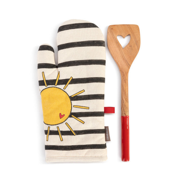 Sun & Stripes Hot Pad with Spatula